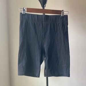 Forever 21 Cotton Black Bicycle Shorts